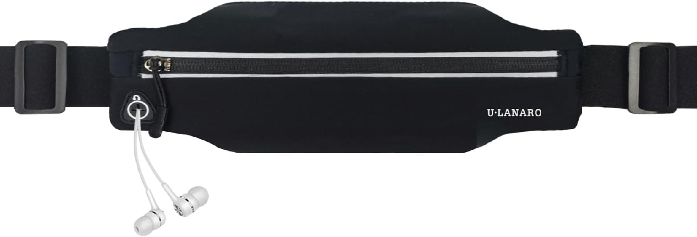 Slim Running Belt Fanny Pack for Men Women, Running Phone Holder Runners Pouch Waist Pack for Workout, Money Belt, Running Gear Accessories [Fits ALL Phones] | Runners Pouch Waist Pack for Workout Sport Exercise Fitness Marathon, Money Belt, Running Gear Accessories, Fits ALL Phones