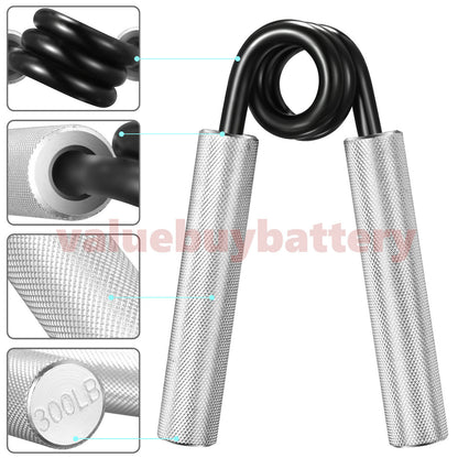 Metal Heavy Strength Exercise Gripper Hand Grippers Grip Forearm Wrist Grips Lbs