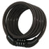 Cable Lock, Non-Resettable 4 Dial Combination Bike Lock, 4 Ft. Long