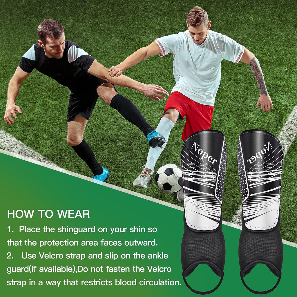 Soccer Shin Guards for Kids Youth, Shin Guard and Shin Guard Sleeves for Boys and Girls