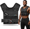 Weighted Vest Adjustable for Men and Women – Workout Weight Training Vest for Fitness, Running, Strength, Exercise & Cross Training