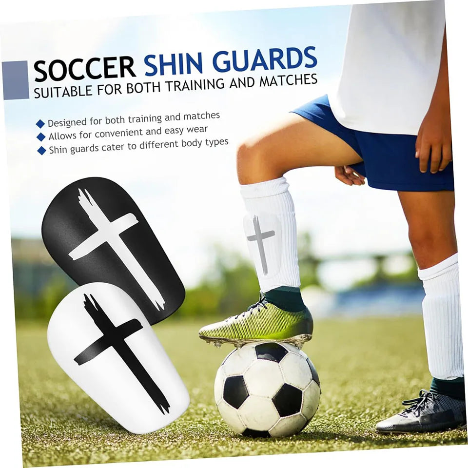 1 Pair Soccer Shin Guards Protective Gear &amp; Shin Pads for Soccer Training &amp;Matches Essential Soccer Gear for Kids Youth