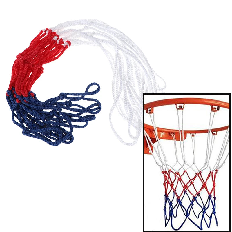 Standard Basketball Net Nylon Hoop Goal Standard Rim for Basketball Stands