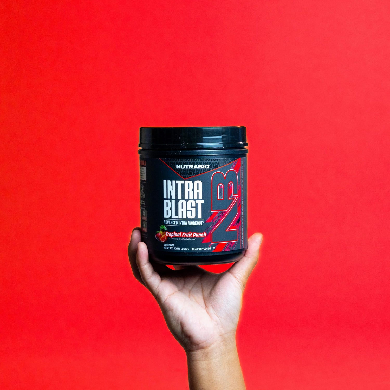 Intra Blast BCAA EAA Electrolyte and Hydration Powder - Amino Acid Supplement, EAA/BCAA Powder - Non-Gmo and Gluten Free - Tropical Fruit Punch - 30 Servings