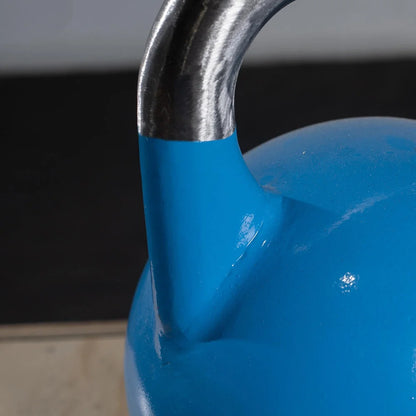 20 KG Competition Kettlebell, Color-Coded Blue, 35Mm Handle