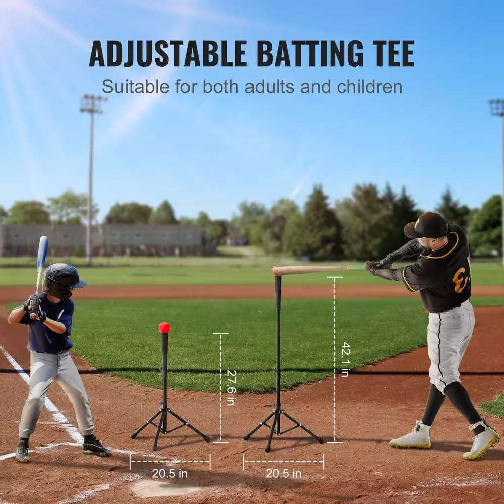 7 X 7 Ft. Baseball Softball Practice Net, Portable Baseball Training Net for Hitting Batting Catching Pitching