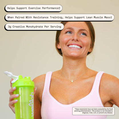 Creatine for Women (50 Servings, Tropical Punch) - Creatine Monohydrate with Dandelion &amp; Cranberry Extract