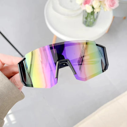 Fashion Designer Cycling Sunglasses Men Mountaineering Fishing Skiing Glasses Women New Outdoor Sports UV400 Windproof Eyewear