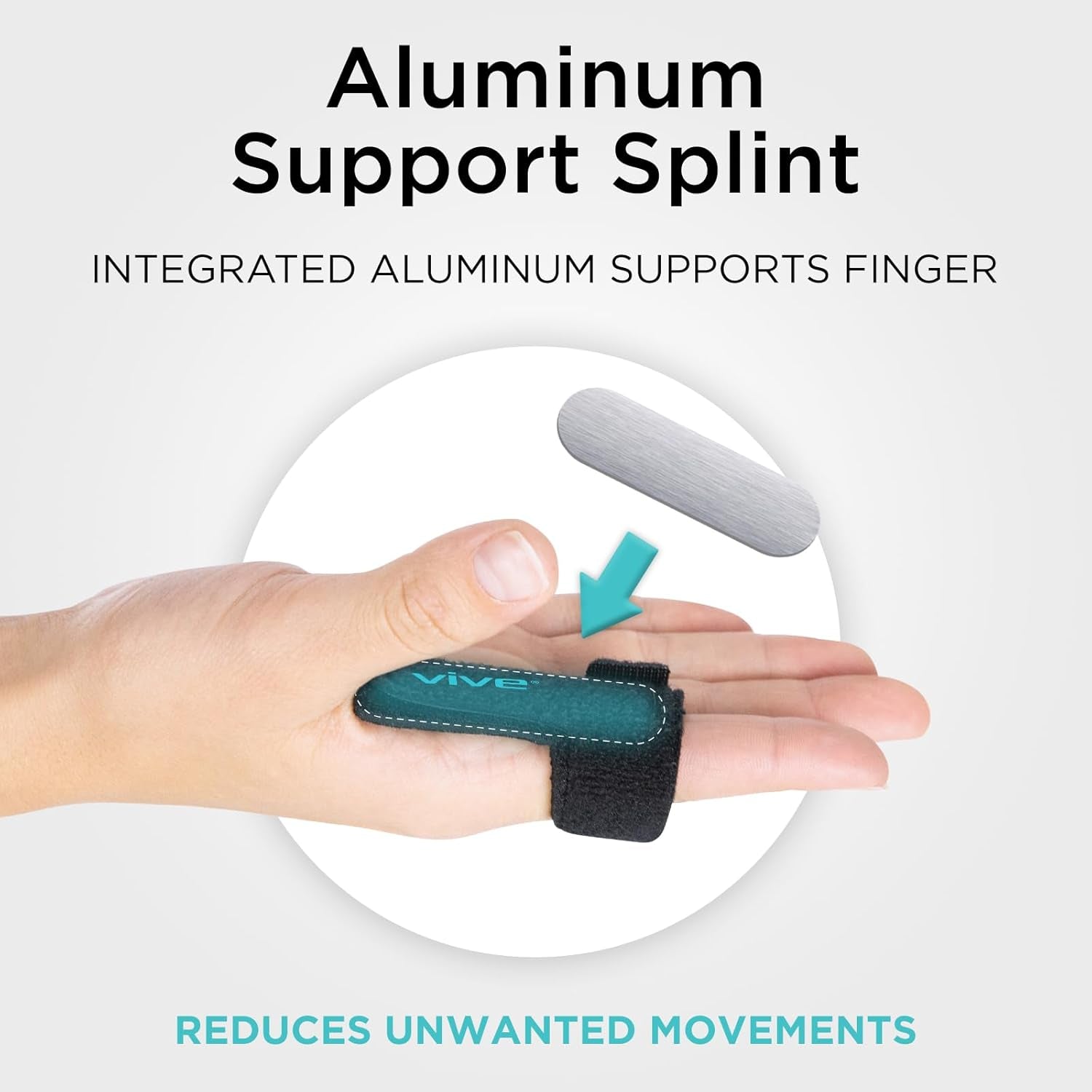 Trigger Finger Splint Support Brace for Straightening Curved, Bent | Locked & Stenosing Tenosynovitis Hands - Tendon Release & Pain Relief (2-Pack, Black) - HSA/FSA Approved