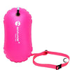 Swimming Pool Buoy Tow Floats Inflatable Life Saving Swim Buoy PVC Inflated Air Drying Bag Drift Bag Pool Accessory Open Water