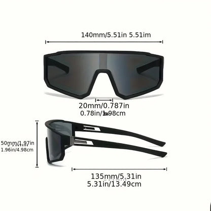 2Pcs Outdoor Cycling Sunglasses Men Road Driving Bike Glasses Sports Mountain Climbing Women Bicycle Cycling UV400 Goggles