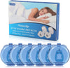 Magnetic Anti-Snore Nose Clip Device, High-Quality Silicone, Reusable Sleep Aid with Storage Case, 6 Pack