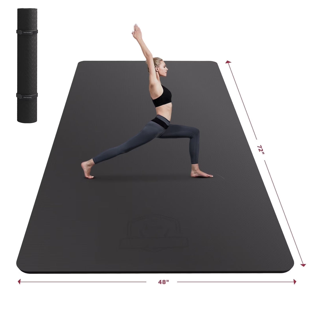Extra Large Non-Slip Yoga Mat (6&