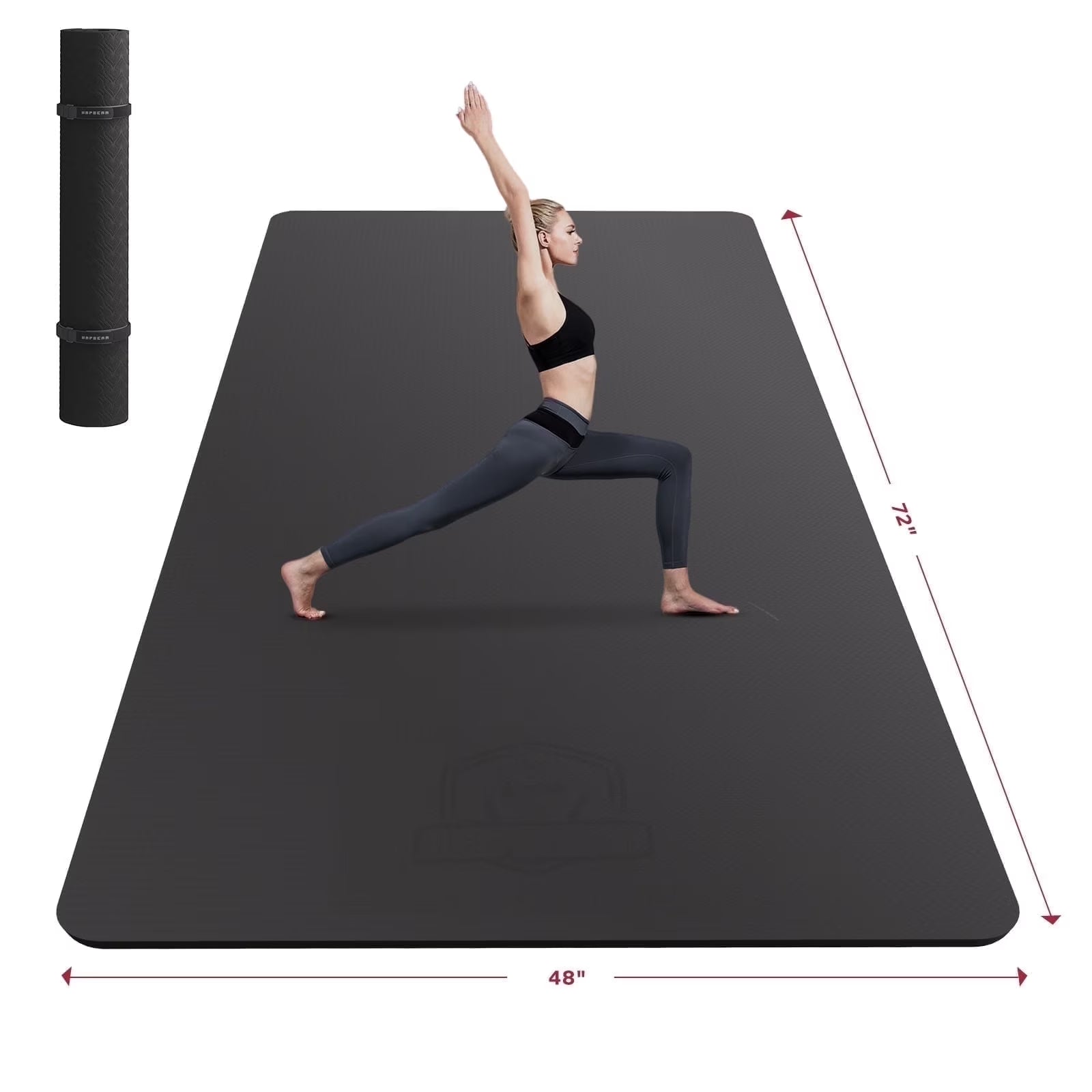 Extra Large Non-Slip Yoga Mat (6&