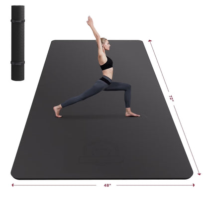 Extra Large Non-Slip Yoga Mat (6&