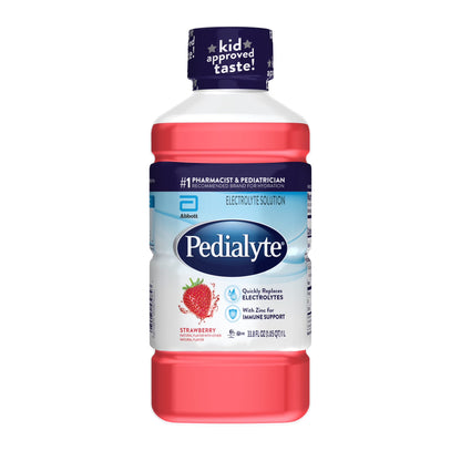 (6 Pack)  Electrolyte Drink, Strawberry, 1 Liter
