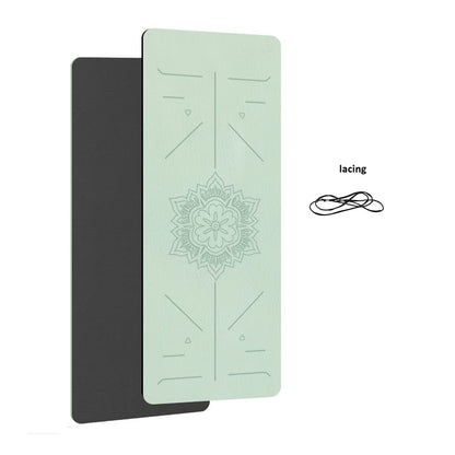Anti-Slip Yoga MATS, Pilates Fitness MATS, Eco-Friendly, Women&