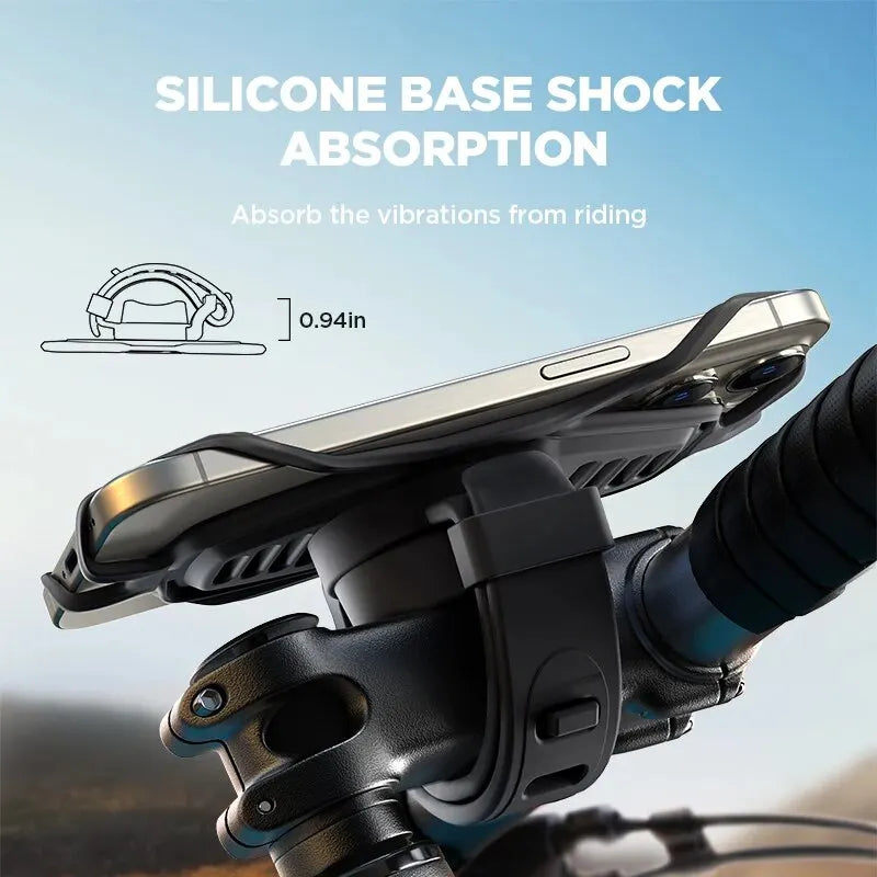 Joyroom Bike Phone Holder Bicycle Motorcycle Phone Mount Holder 7.2&
