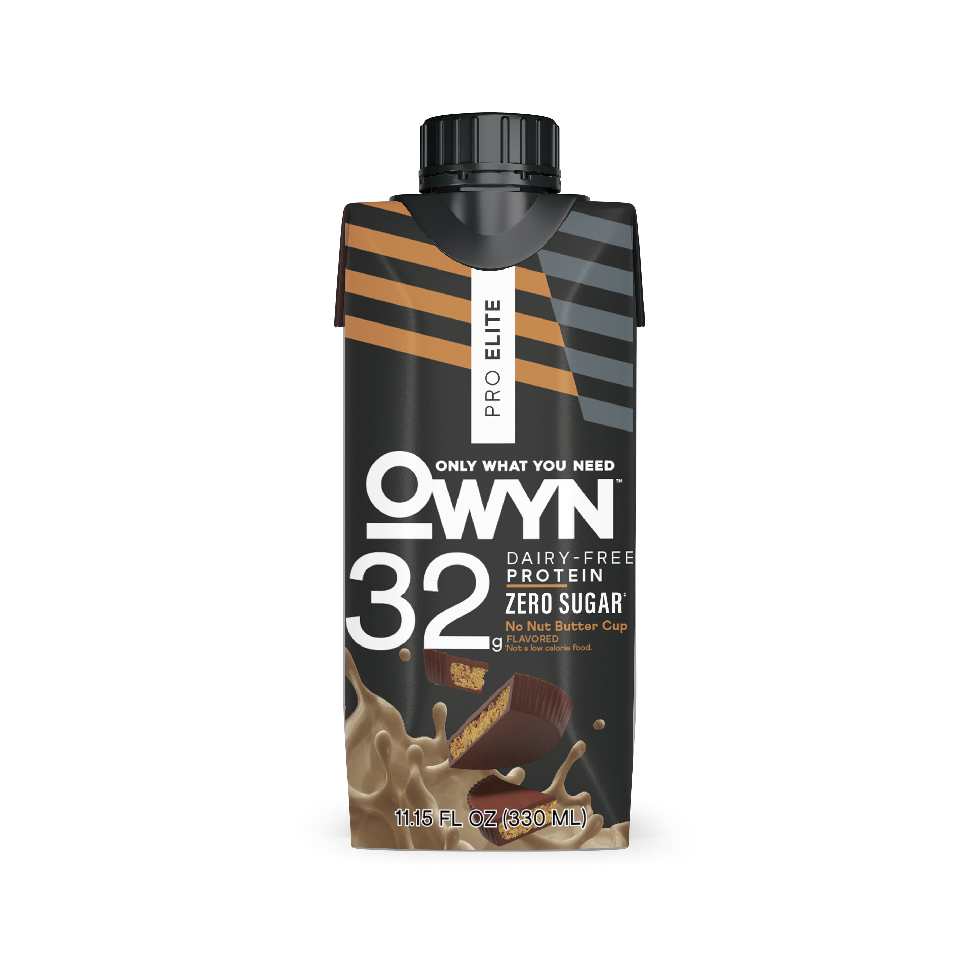 Pro Elite 32G High Protein Shakes, No Nut Butter Cup, 11.15 Fl Oz, 4 Count