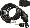 Bike Lock, Bike Locks Heavy Duty anti Theft, Bicycle Lock Cable with Mounting Bracket and 2 Keys, Bicycle Locks for Road Bike Mountain Bike Scooters