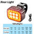 Bicycle Lights High Bright Cycling Lamp Front and Rear USB Rechargeable MTB Bike Headlight Taillight Waterproof Lantern Lighting