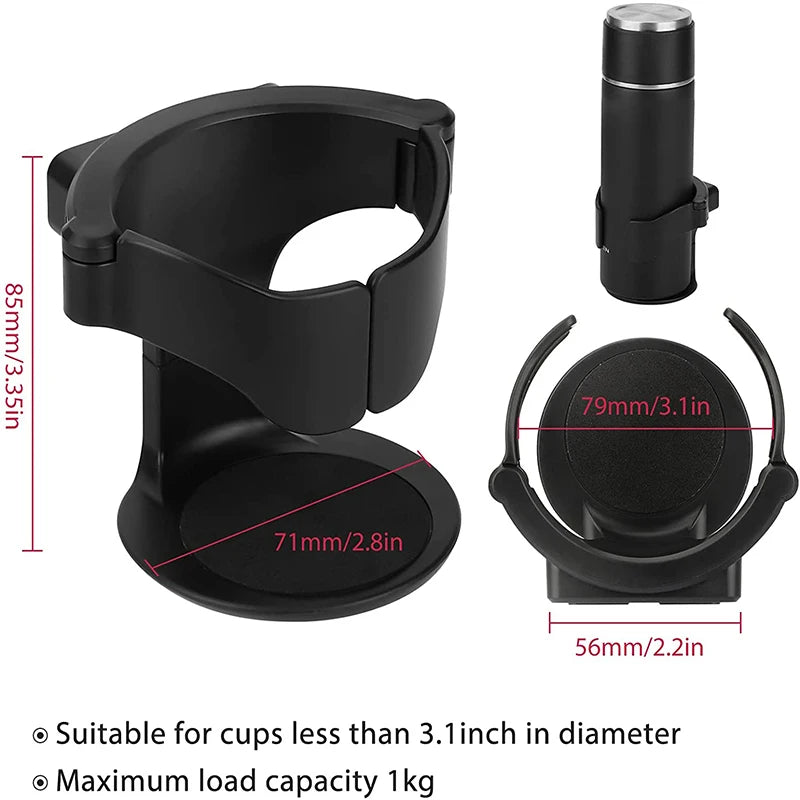 Universal Car Cup Holder Air Vent Outlet Drink Coffee Bottle Holder Can Mounts Holders Beverage Ashtray Mount Stand Accessories