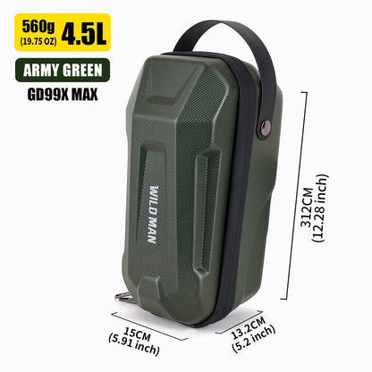 Electric Scooter Handlebar Bag EVA Hard Shell Quick-Detachable Front Storage Bag with Waterproof Design
