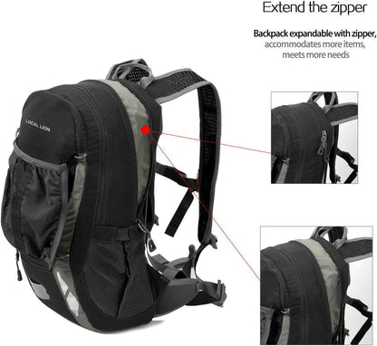 20L Hiking Backpack Cycling Backpacks Hiking Daypacks for Outdoor Sports Daypacks for Camping Traveling Skiing