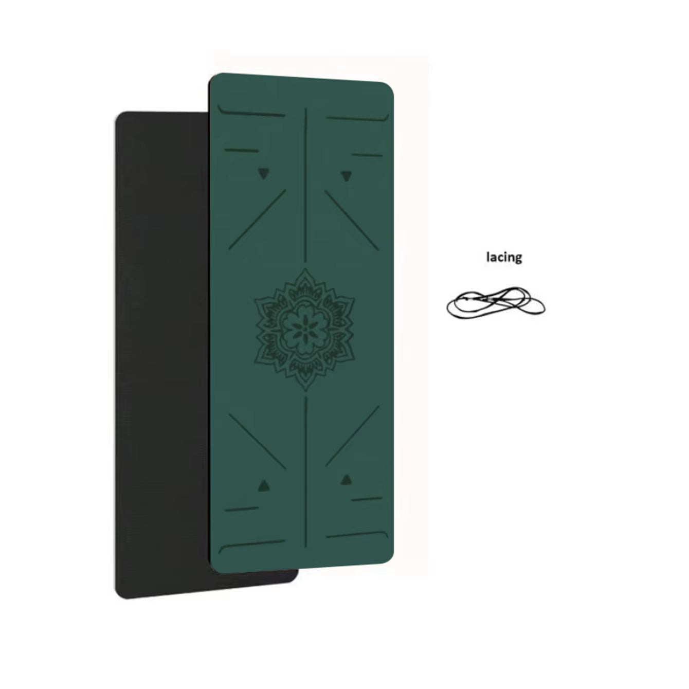 Anti-Slip Yoga MATS, Pilates Fitness MATS, Eco-Friendly, Women&