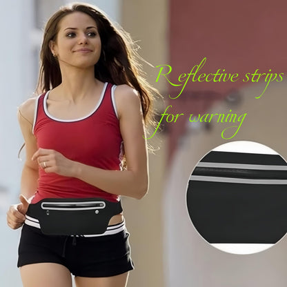 Slim Running Belt Fanny Pack Running Phone Hold Pouch Bag for Workout Jogging