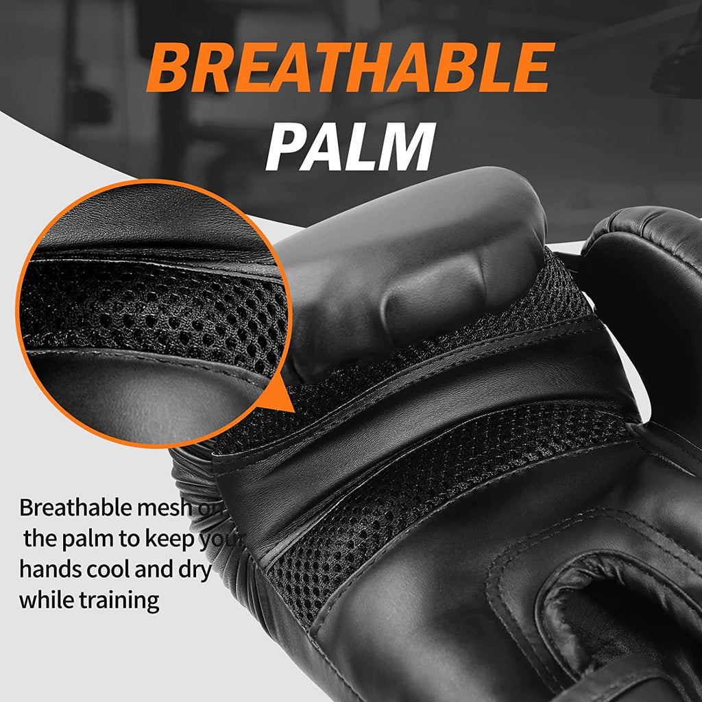 Boxing Gloves for Men Women Adults | Multi Layered Padding,Breathable Palm,For Training,Sparring,Muay Thai,Fighting,Kickboxing, Mixed Martial Arts,Mma,Heavy Bag