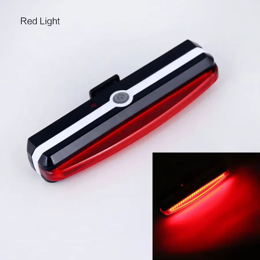 Bike Light COB Front Rear Bicycle Lights LED Rechargeable Mountain Road Bicycle Lamp MTB Tail Light Cycling Flashlight