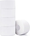 Athletic Tape,5 Pack White Sports Tape | Very Strong No Sticky Residue Wrist Ankle Tape for Gymnastics Boxing Lacrosse Climbing Hockey Bat