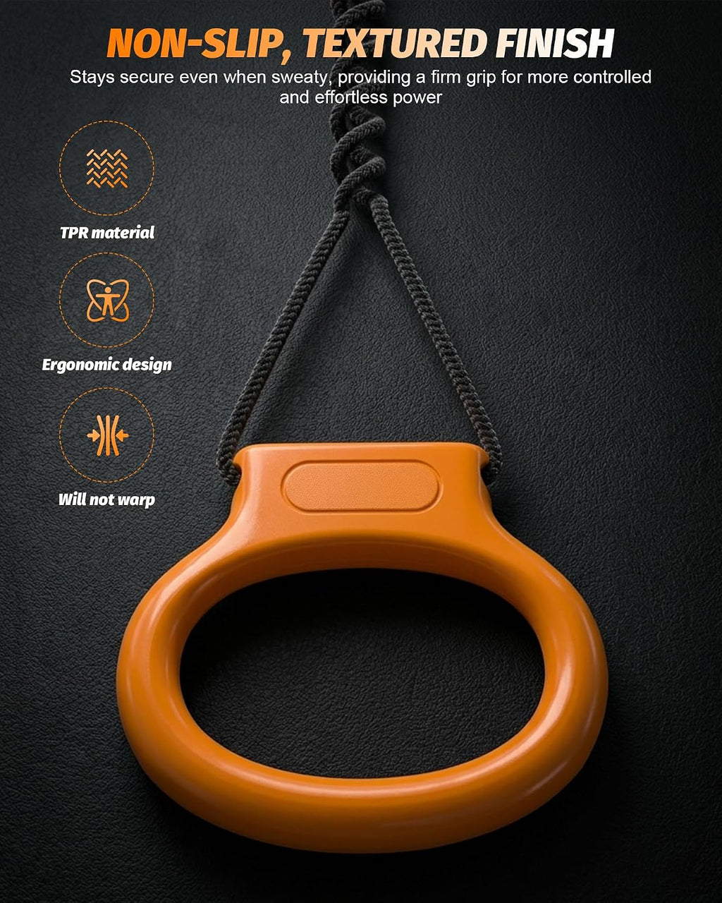 Flywheel Twister Arm Trainer, Chest Exerciser for Home Upper Body Workouts | Smooth Pull-And-Recoil Resistance, Dual Loop Handles, Compact Portability, and Controlled Bilateral Training for Daily Use