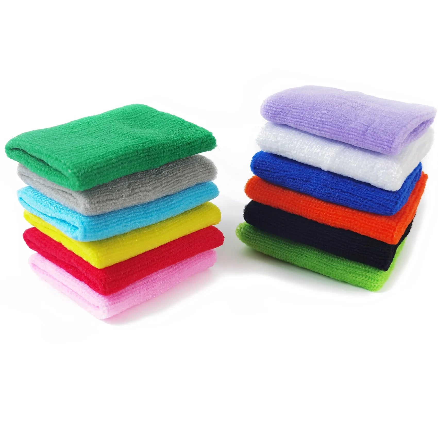 24PCS Colorful Sports Wristbands Cotton Sweatband Wristbands Wrist Sweatbands Wrist Sweat Bands for for Men and Women, Good for Tennis, Basketball, Running, Gym, Working Out