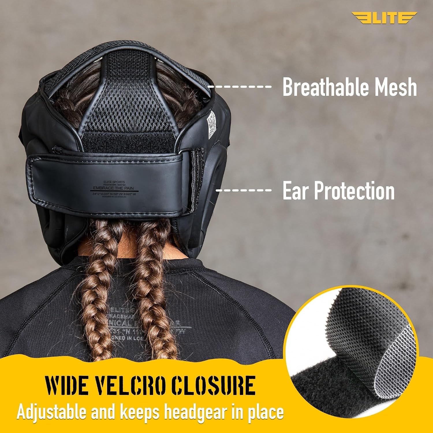 Best Kids Boxing Headgear Youth Wrestling Headgear for Age 4 to 13 Year MMA Kickboxing Muay Thai BJJ Karate Head Guard for Boys Girls (Black)