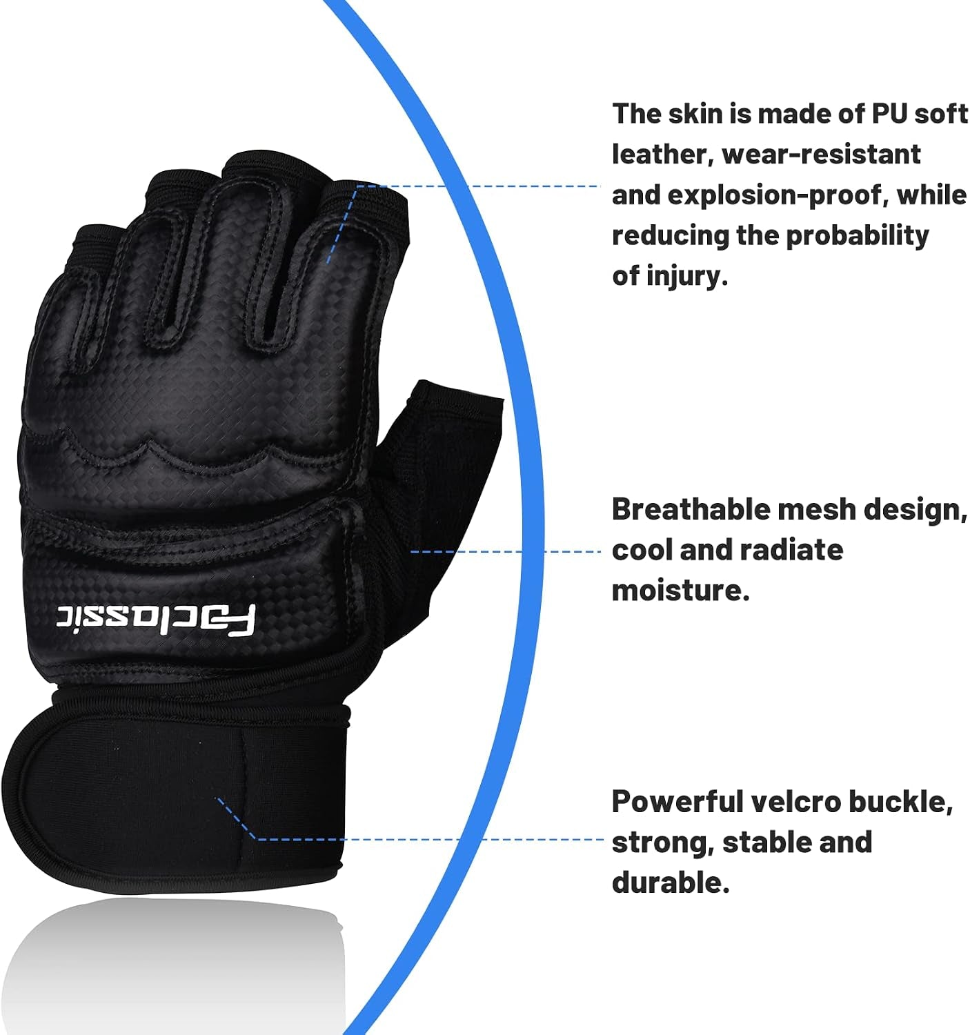 Kickboxing Sparring Gloves MMA Gloves Boxing Gloves for Men Women Kids Half Finger Punching Bag Gloves Fighting Gloves for Men Women Boxing Training