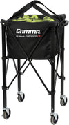 Sports EZ Travel Cart, Tennis & Pickleball Hopper, Padel, Portable Compact Design, Sturdy Lightweight Construction, EZ Bags, 150 or 250 Capacity, Premium Carrying Case Included