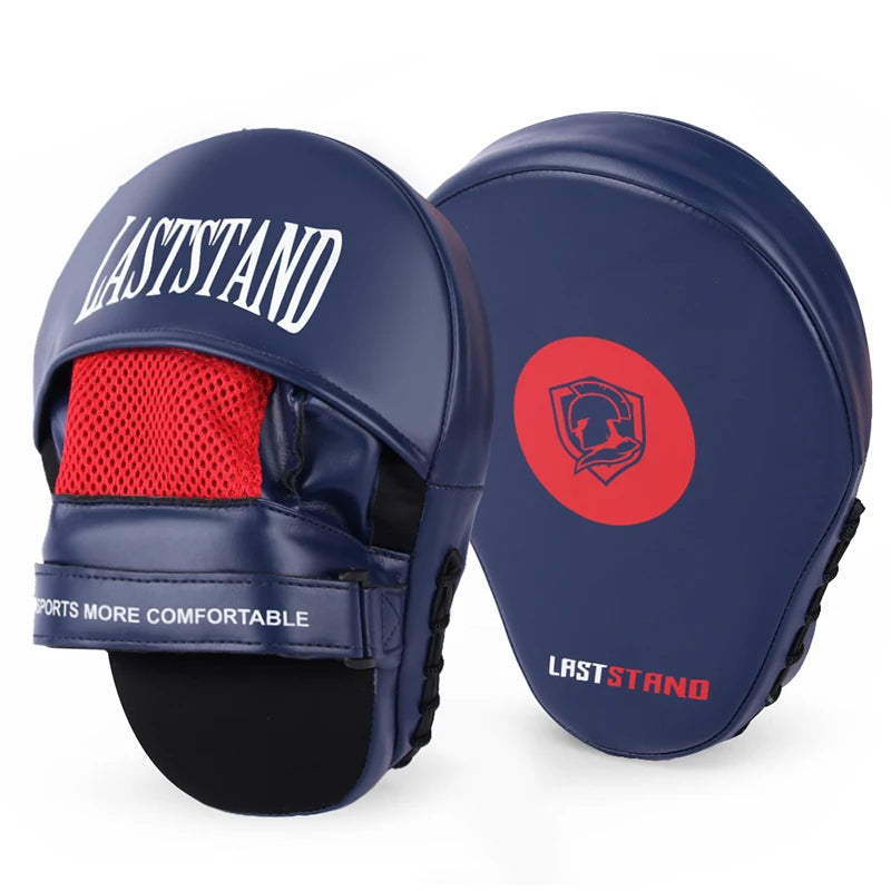Sports Punching Mitts for Men, Women, &amp; Kids, Leather Focus Mitts for Martial Arts &amp; Boxing Training, Curved Punch Mitts for Kar