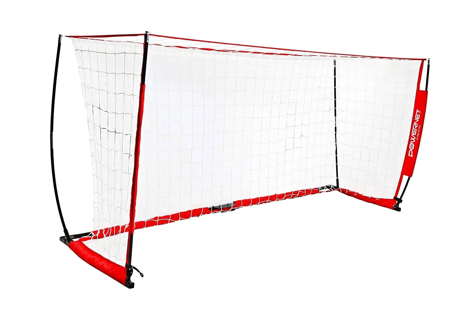 Portable Soccer Goal, Soccer Net with Collapsible Steel Base, Pop up Soccer Training Equipment, 1 Goal &amp; Zipper Storage Bag (12 X 6 FT)
