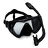 Diving Snorkeling Mask Set for Kids Swimming Mask Child Free Diving Snorkel Mask Anti-Fog Swim Goggles with Nose Cover Big Frame