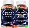 Creatine Monohydrate Gummies 5G for Women & Men - Creatine Gummies for Women Pre Workout Chewables with L-Taurine & Alpha GPC, Sugar-Free Muscle Builder, Energy Boost, Vegan Non-Gmo (160 Count)