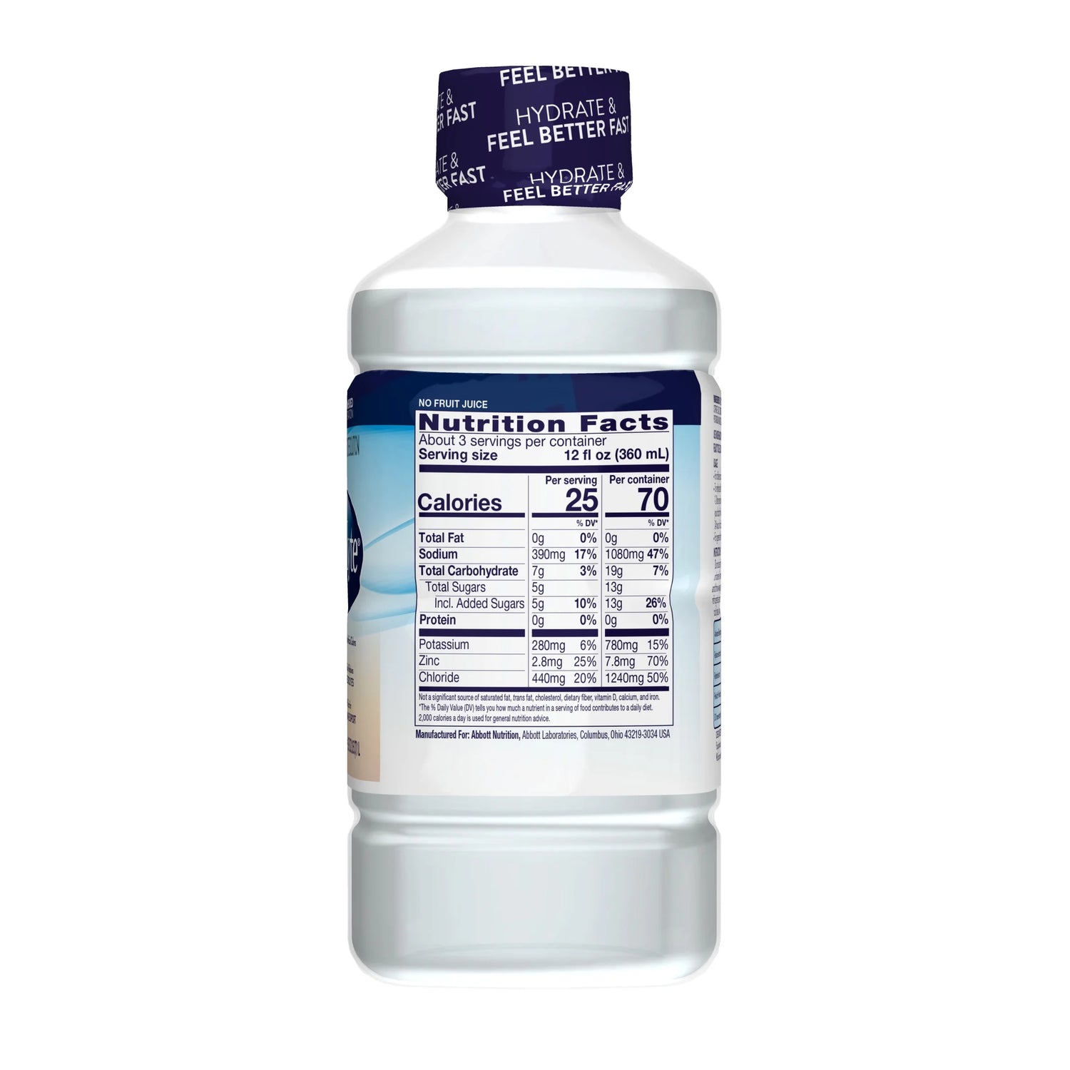 (6 Pack)  Electrolyte Drink, Coconut Burst, 1 Liter