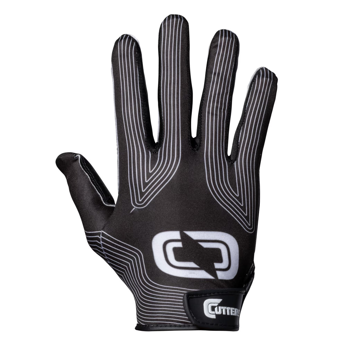 | Epic Football Receiver Gloves with Silicone Grip | Youth | Small/Medium | Black