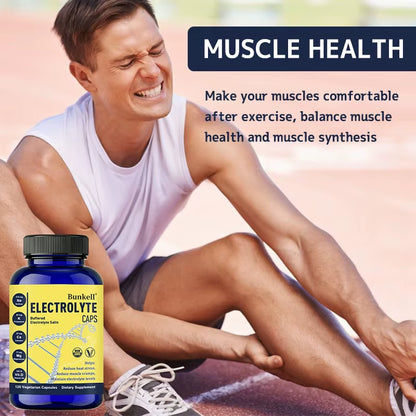Premium Electrolyte Capsules - Maintaining Electrolyte Levels, Sports Recovery,Energy Health,Dietary Supplement