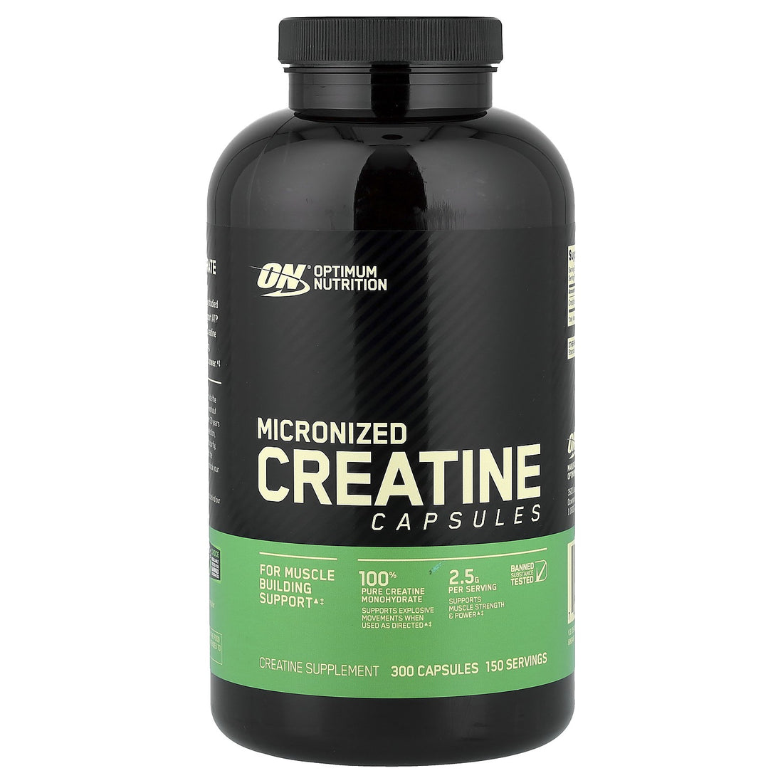 Micronized Creatine, 300 Capsules (1,250 Mg per Capsule)