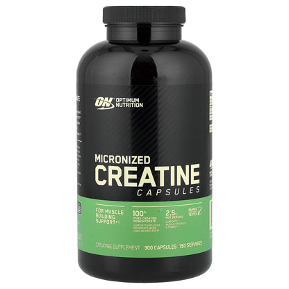 Micronized Creatine, 300 Capsules (1,250 Mg per Capsule)