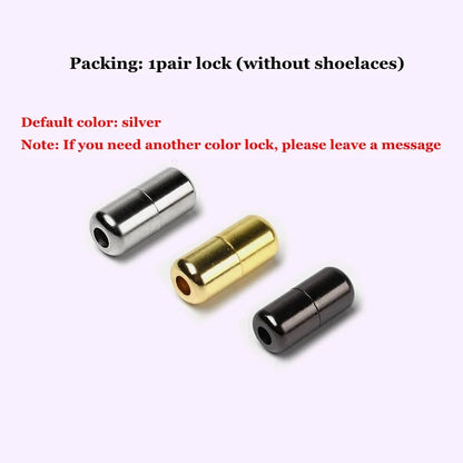 1Pair Elastic Shoelaces round No Tie Shoe Laces Sneakers Shoelace Kids Adult Elastic Laces One Size Fits All Shoes Dropshipping