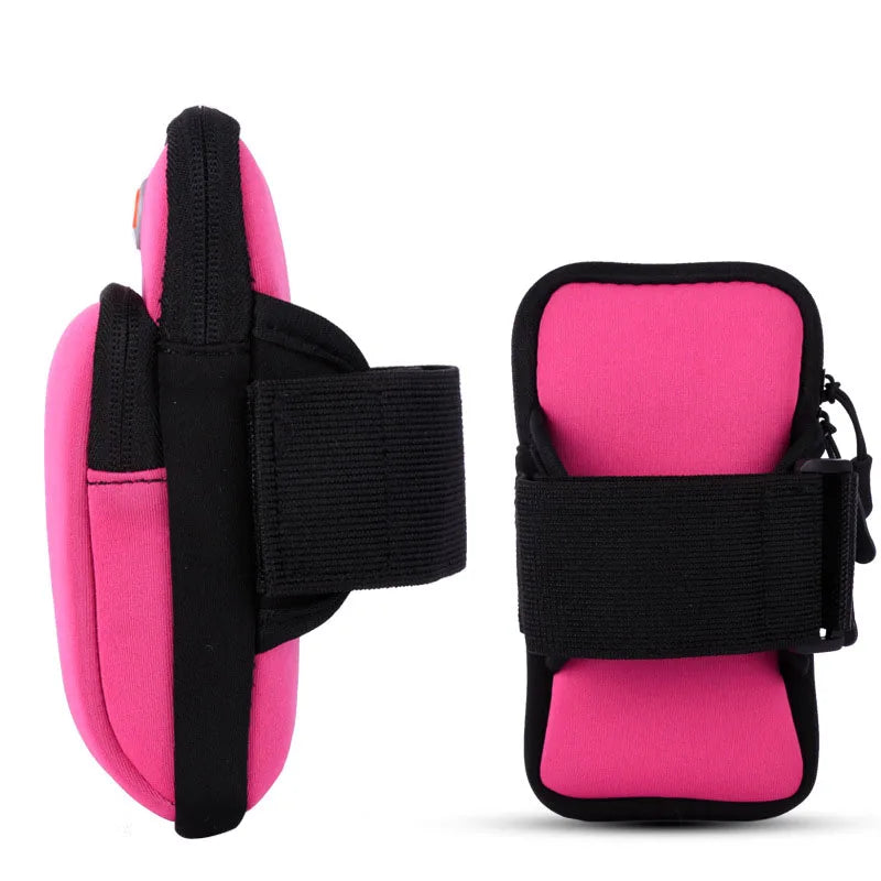 Sport Running Arm Bag Fitness Arm Band Bag Pouch Jogging Mobile Phone Holder Pouch Belt GYM Cover for Smartphone 6"