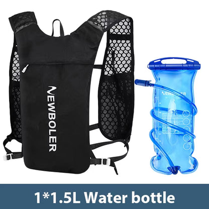 Breathable Hydration Vest Trail Running Backpacks Lightweight Cycling Run Jogging Marathon Backpack Riding Climbing Bag